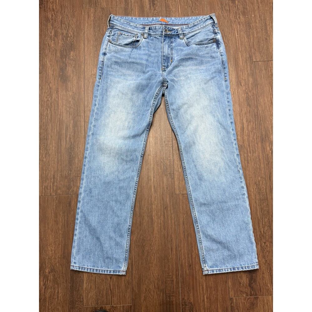 Tommy Bahama Santorini Island Denim Jeans Mens 36x32 Light Wash Cotton
